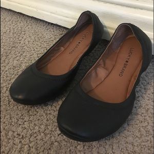 Lucky Brand Black Flats